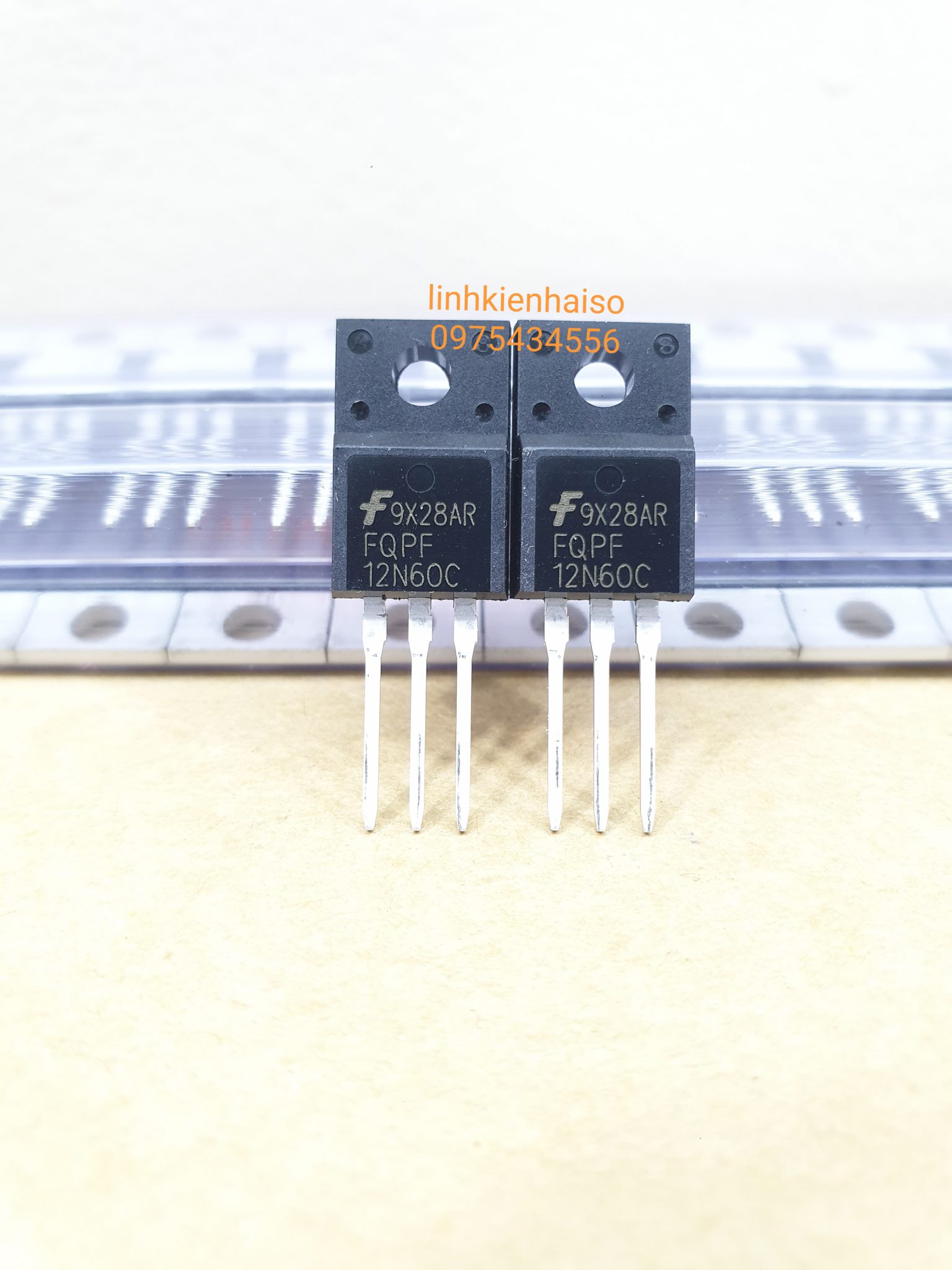 FQPF12N60C MOSFET N CH 12A 600V TO220F CHÍNH HÃNG Linh Kiện