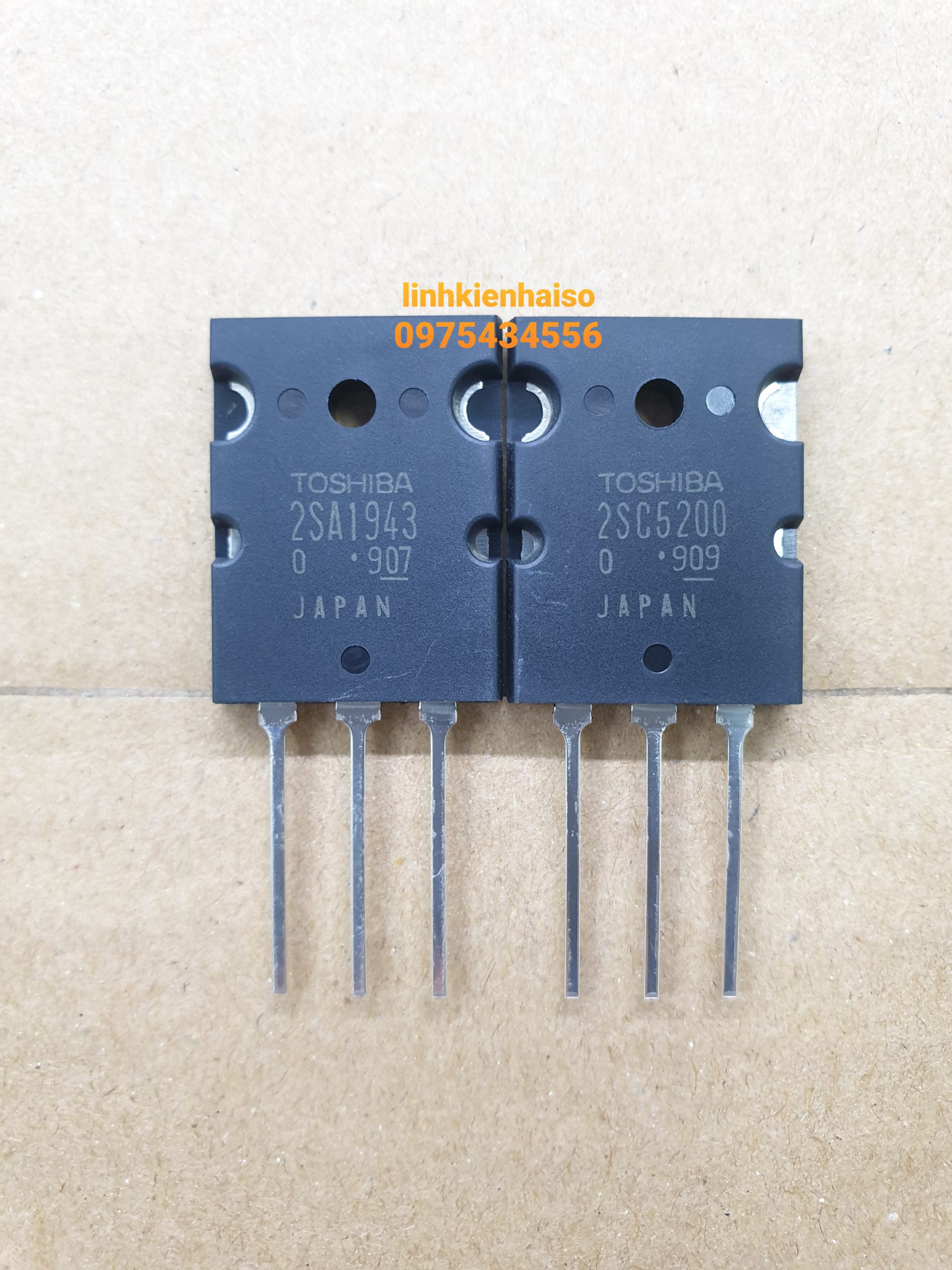 C5200 A1943 TRANSISTOR 230V 15A (MỚI XỊN) Linh Kiện
