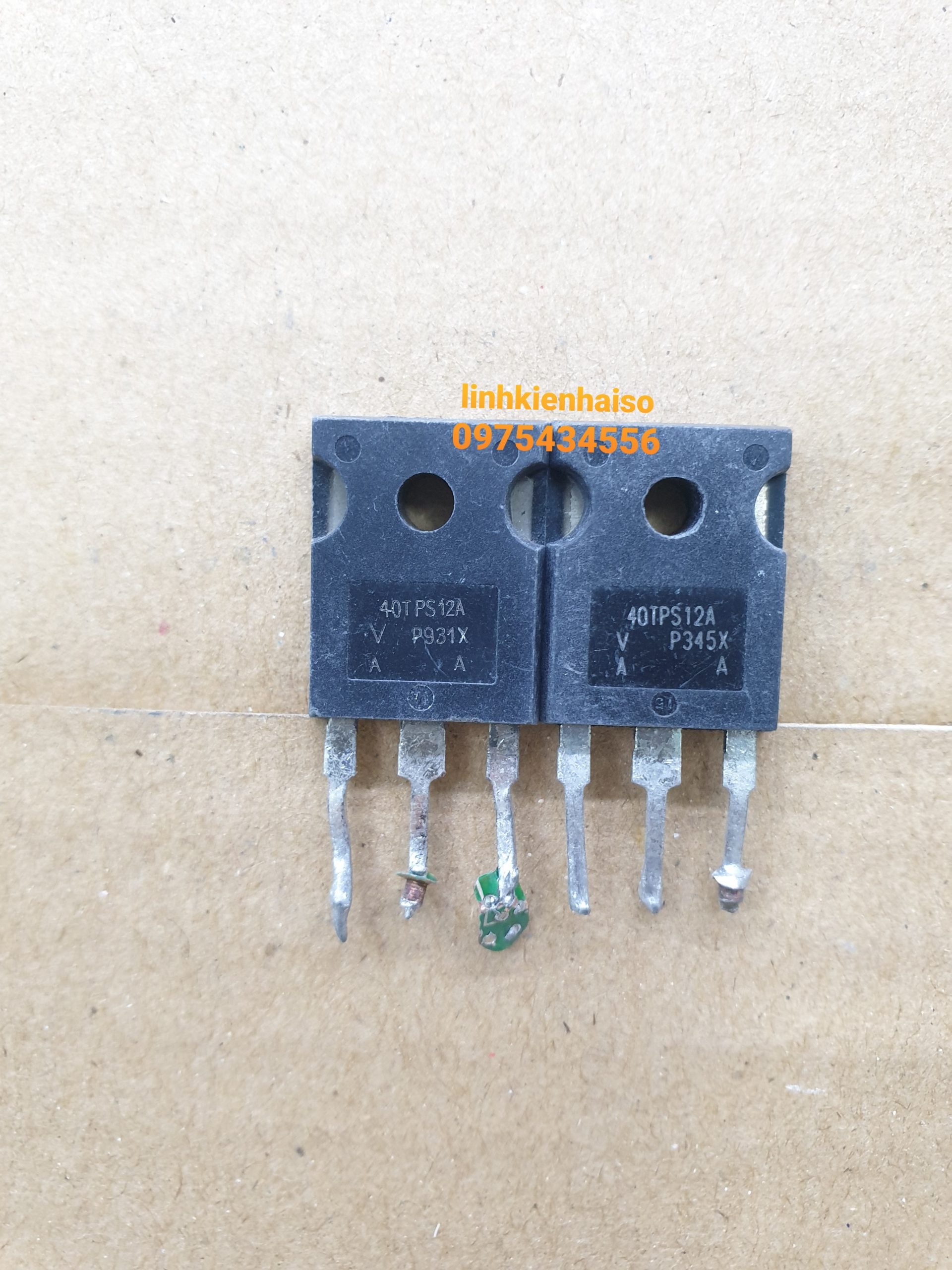 40TPS12 SCR 1200V 55A TO247 (Tháo máy) - Linh Kiện