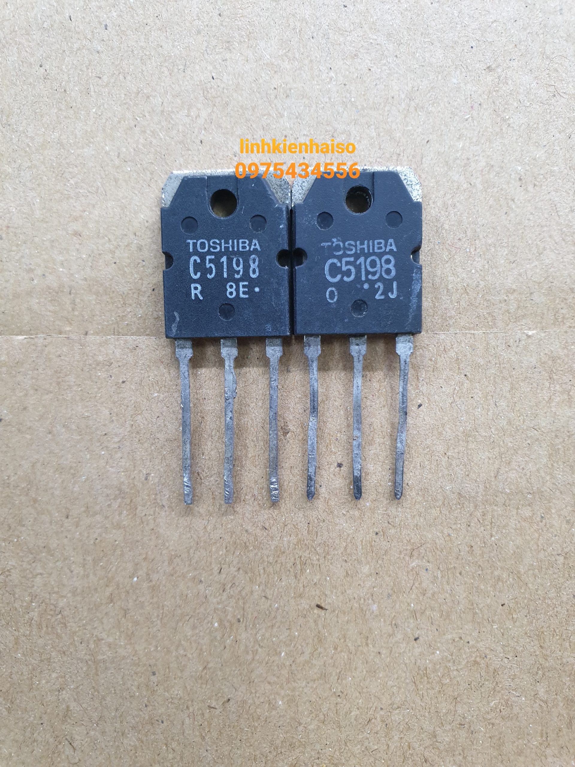 C5198 TRANSISTOR 140V 10A 100W (Tháo máy) Linh Kiện