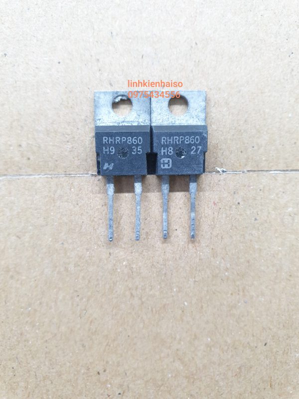 DIODE RHRP860 8A/600V (THÁO MÁY) - Linh Kiện