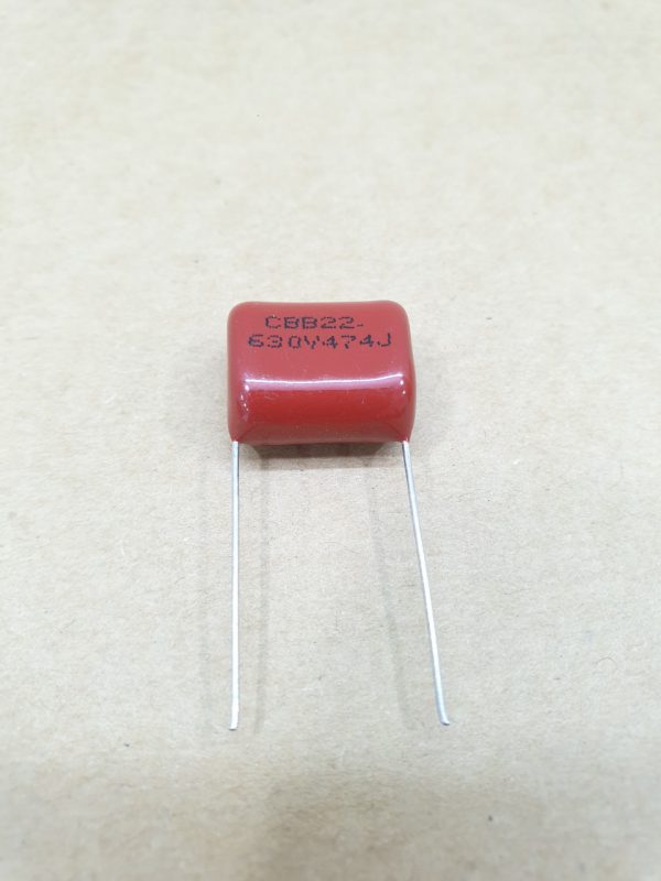 10Pcs CBB CBB22 Capacitor 474J 630V 0.47UF 470NF P=15mm - Foto 8