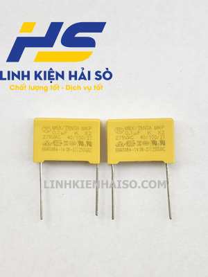 TỤ TENTA 0.1UF 104K 275VAC 15MM